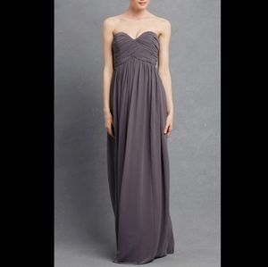 **NWT SIZE 2: Donna Morgan | Charcoal Prom/Formal Dress